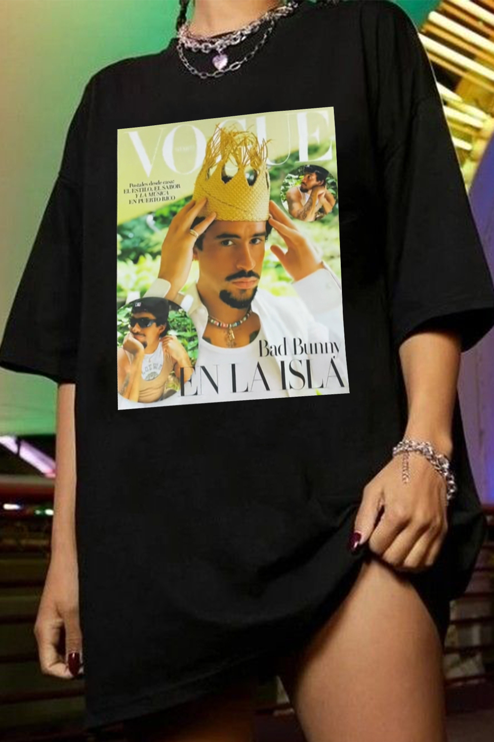 badbunny album poster TEE