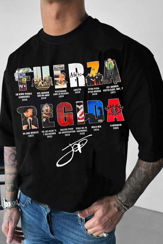 Rep Fuerza Regida in style Tee