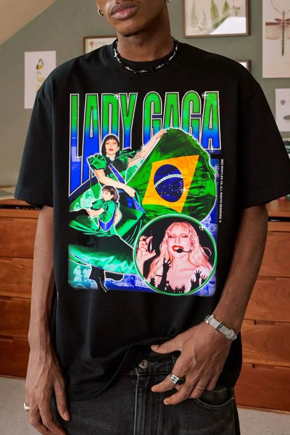 A CAMISA DELA CHEGOUUUUUUU! 🪄ladaygaga shirt