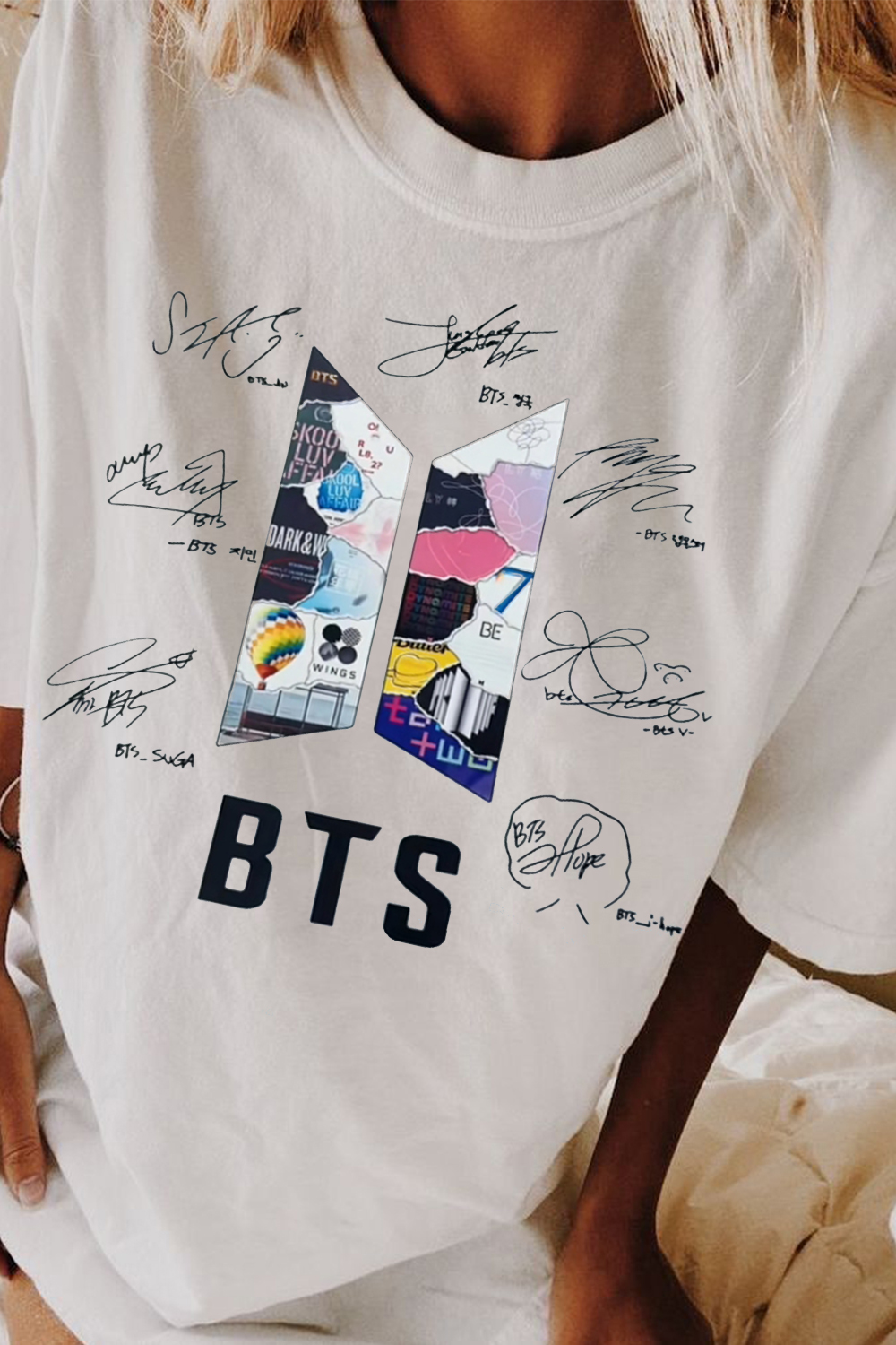 Happy 12th Anniversary BTS Short-sleeved T-shirt