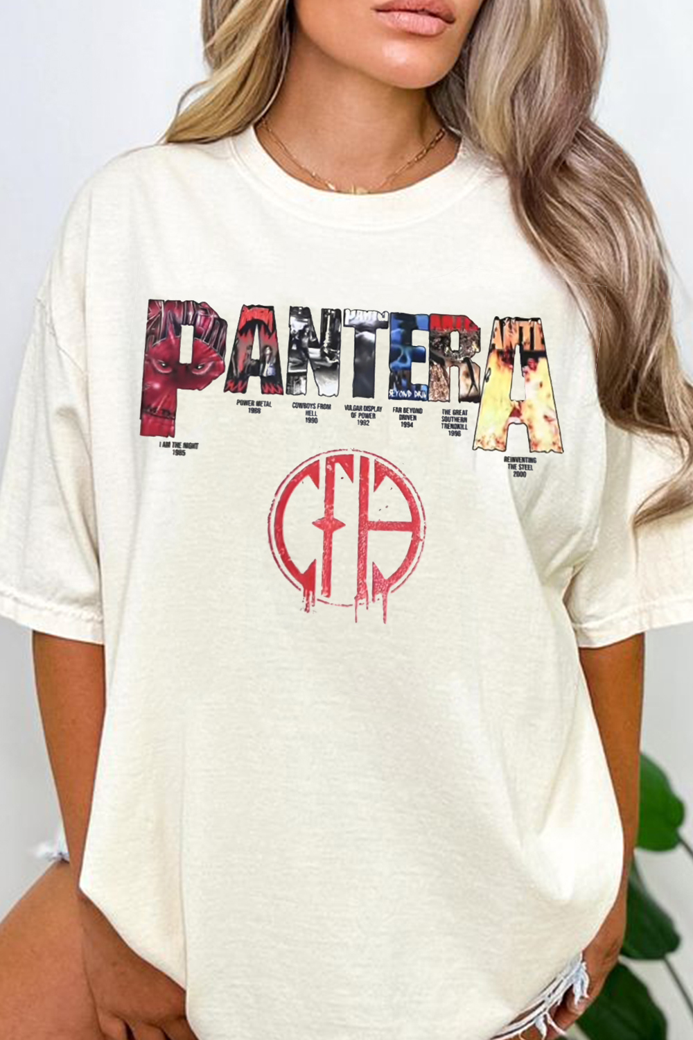 pantera short sleeve t-shirt
