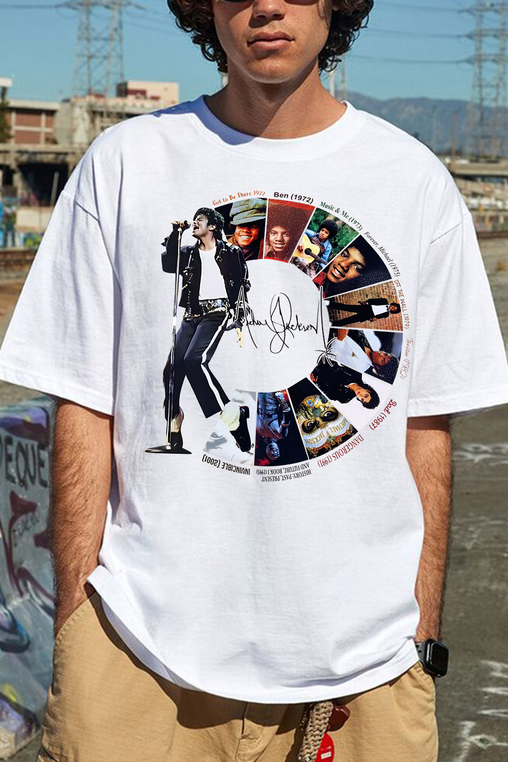 Michael Jackson Fan tee