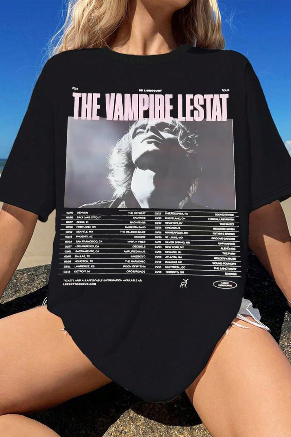 The Vampire Lastat World Tour❤️shirt