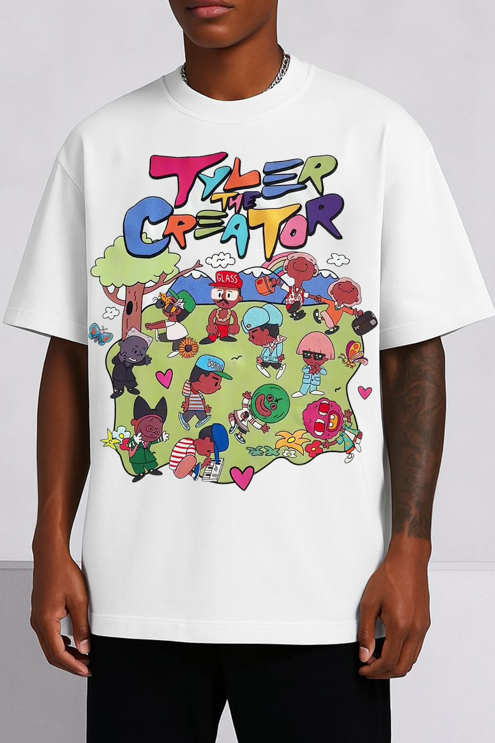 Tyler The Creator in Slipkno version tee