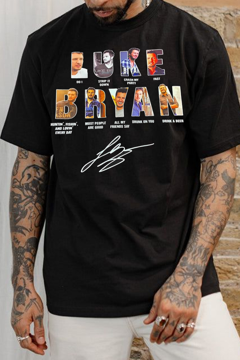 Luke Bryan Fans Shirt