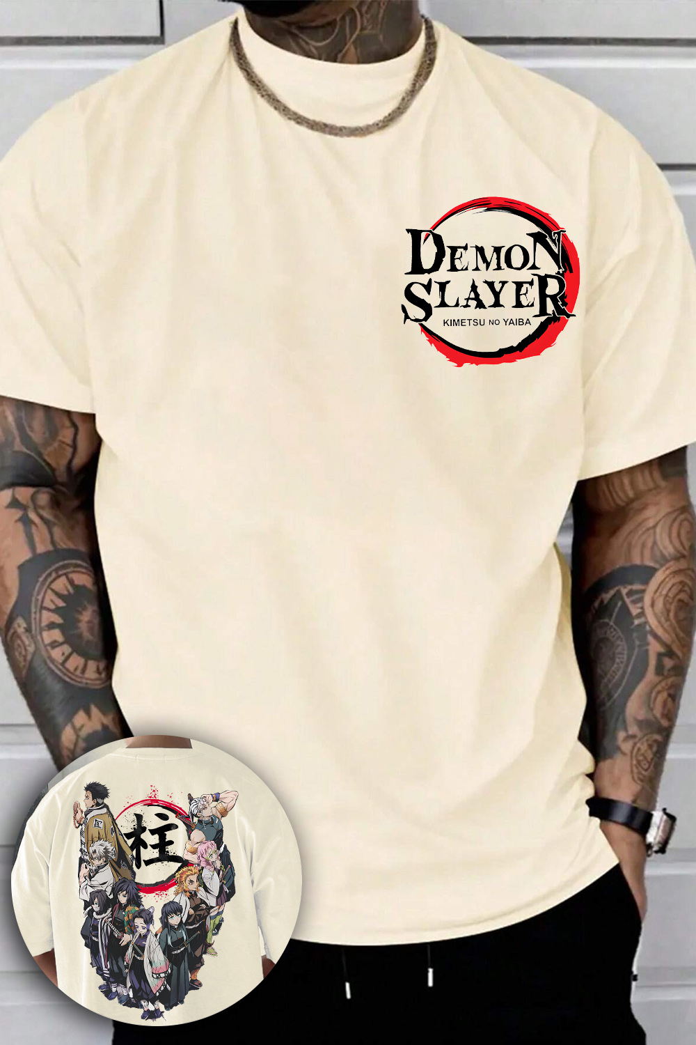 Demon Slayer  T-SHIRT For Men