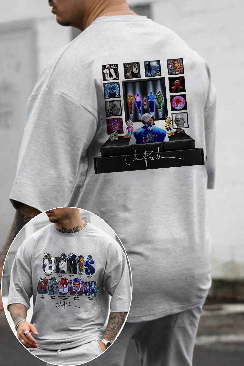 Chris Brown Concert Tee For Men