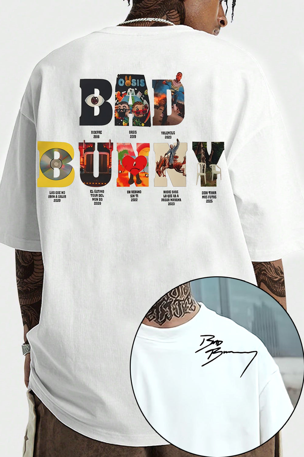 Bad Bunny DTMF Album Tee For Men