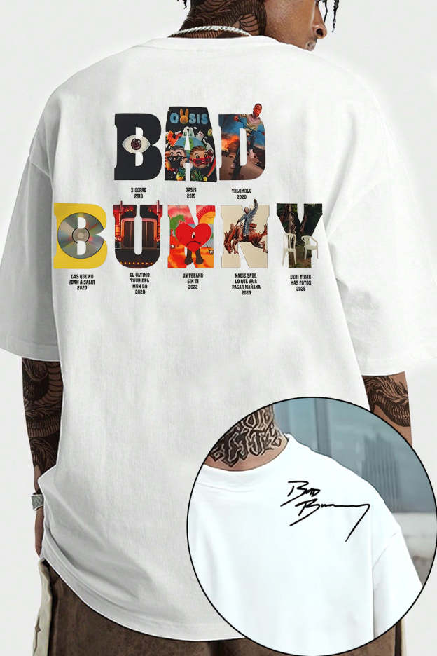Bad Bunny DTMF Album Tee For Men
