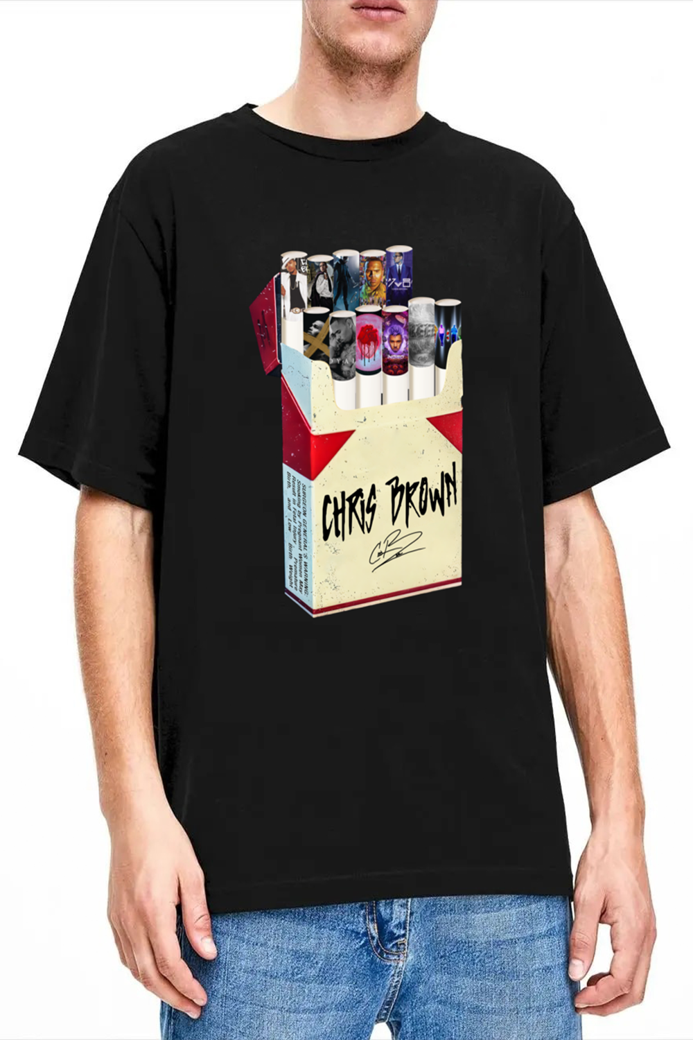 Chris Brown All Albums T-shirt