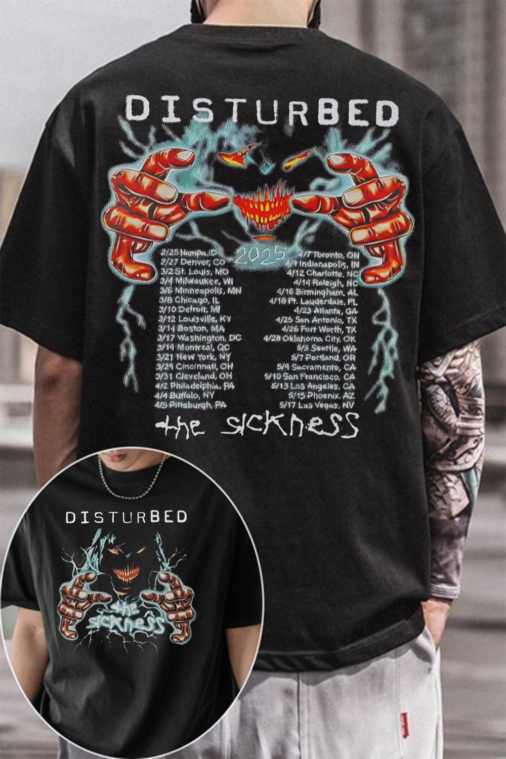 disturbedband shirt