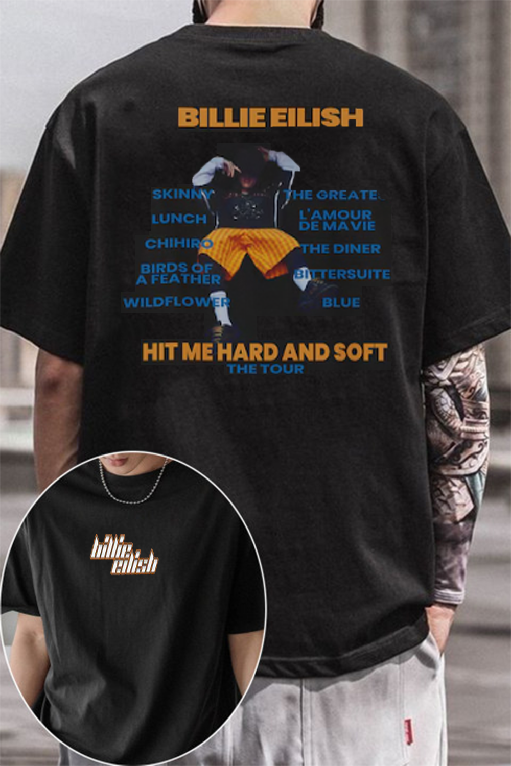 Billie Eilish Hit Me Hard and Soft Tour Shirt