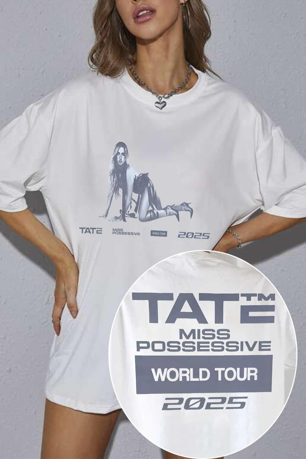 Tate McRae Miss Possessive tour  T-shirt