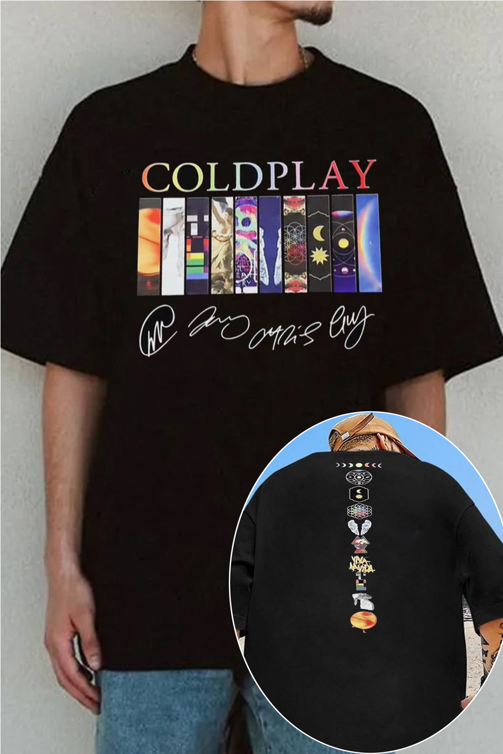 coldplay  T-shirt