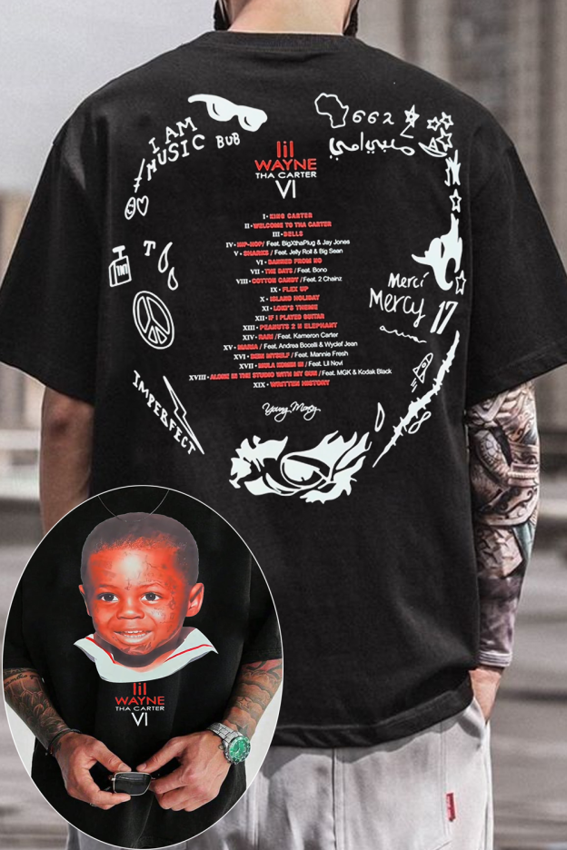 Carter 6 Signed Vinyl shirt