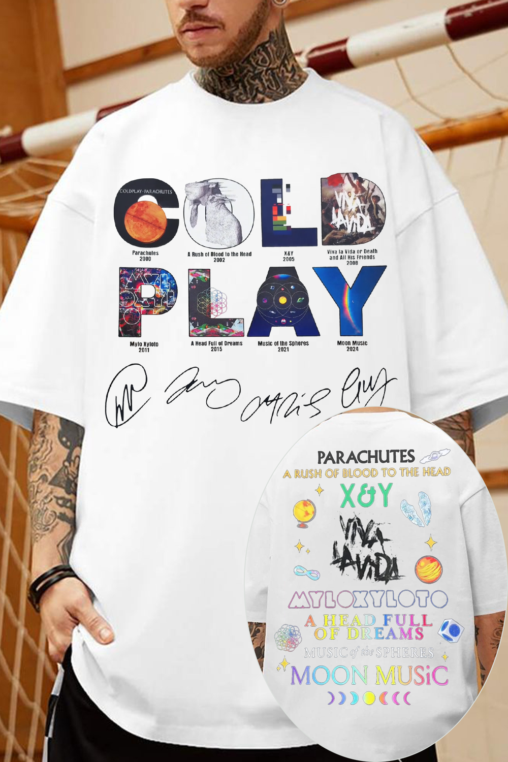 coldplay shirt