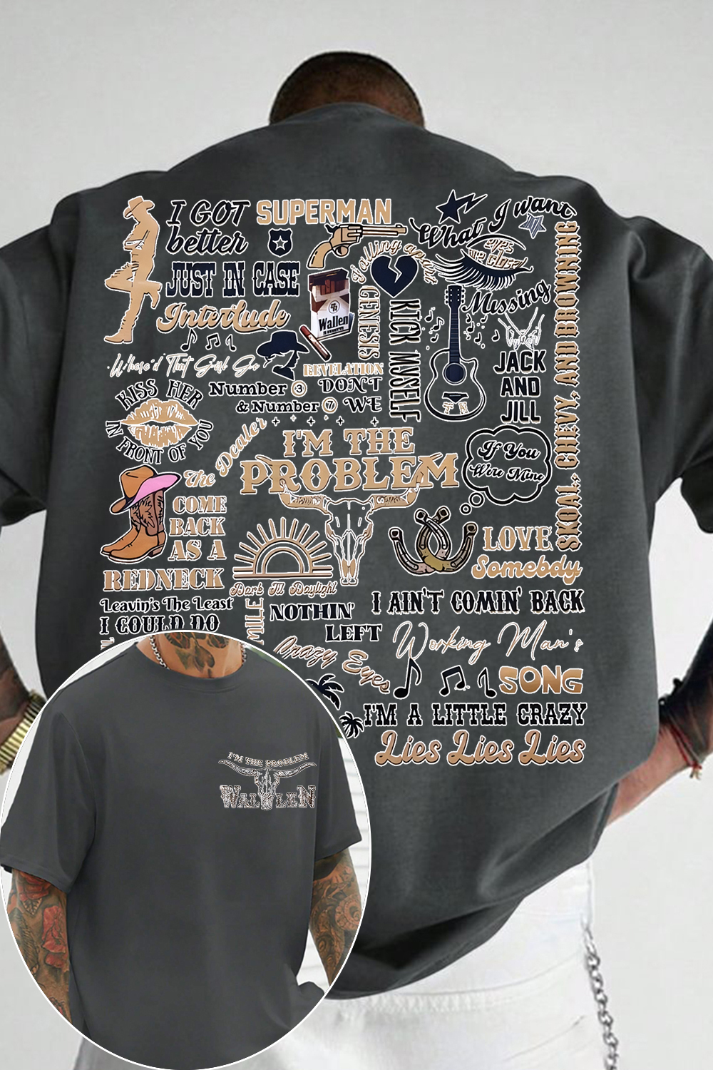 Morgan Ablum Tee  For men