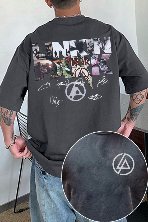 linkin Album Tee Both Side For Men