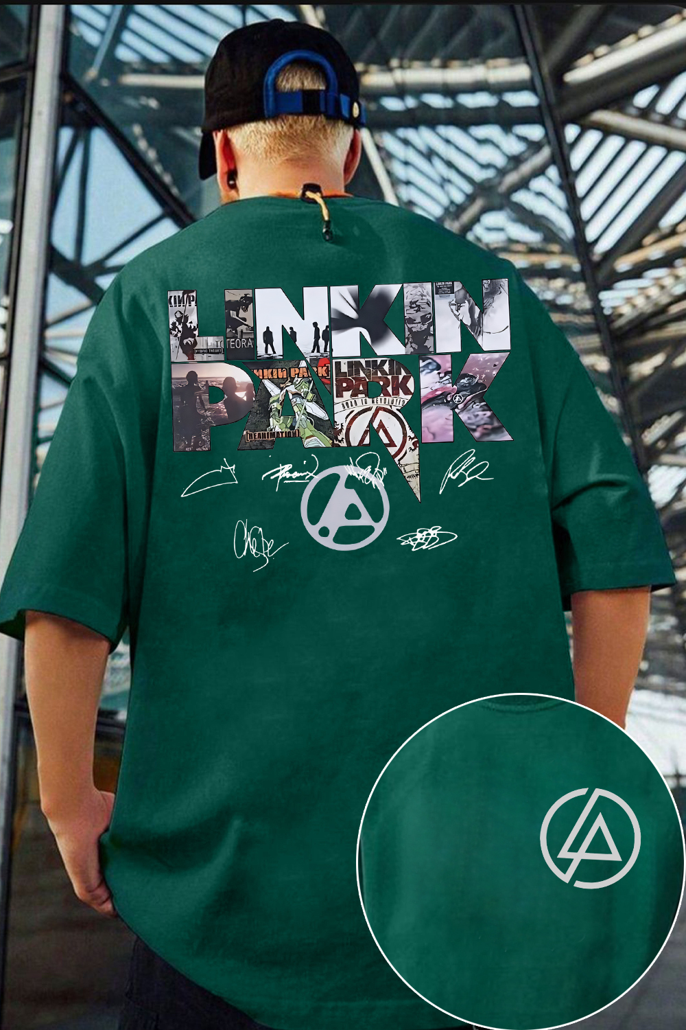 linkin Album Tee Both Side For Men