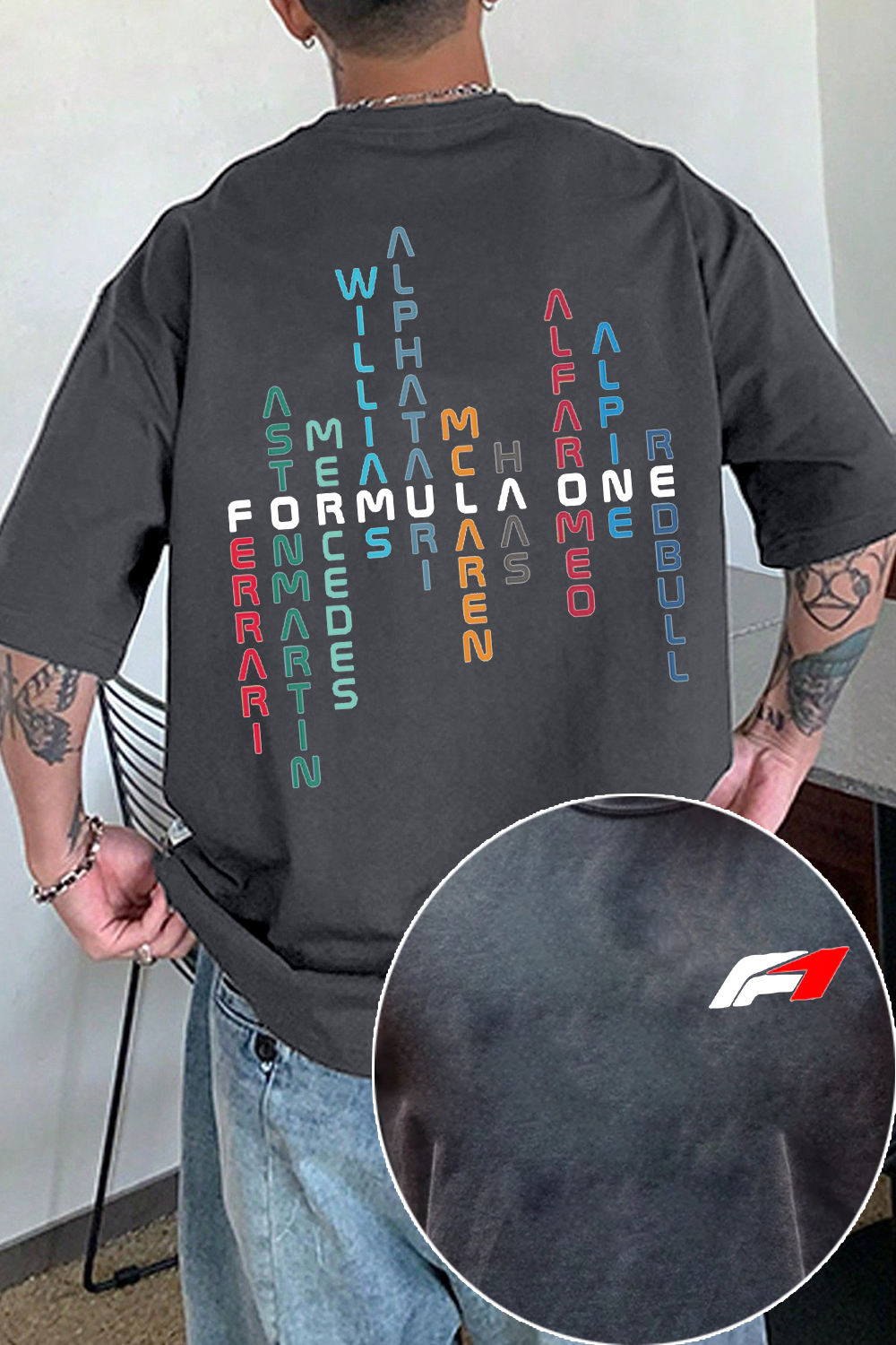 All Teams Formula 1 Unisex 2Sides Tee/Sweatshirt/Hoodie