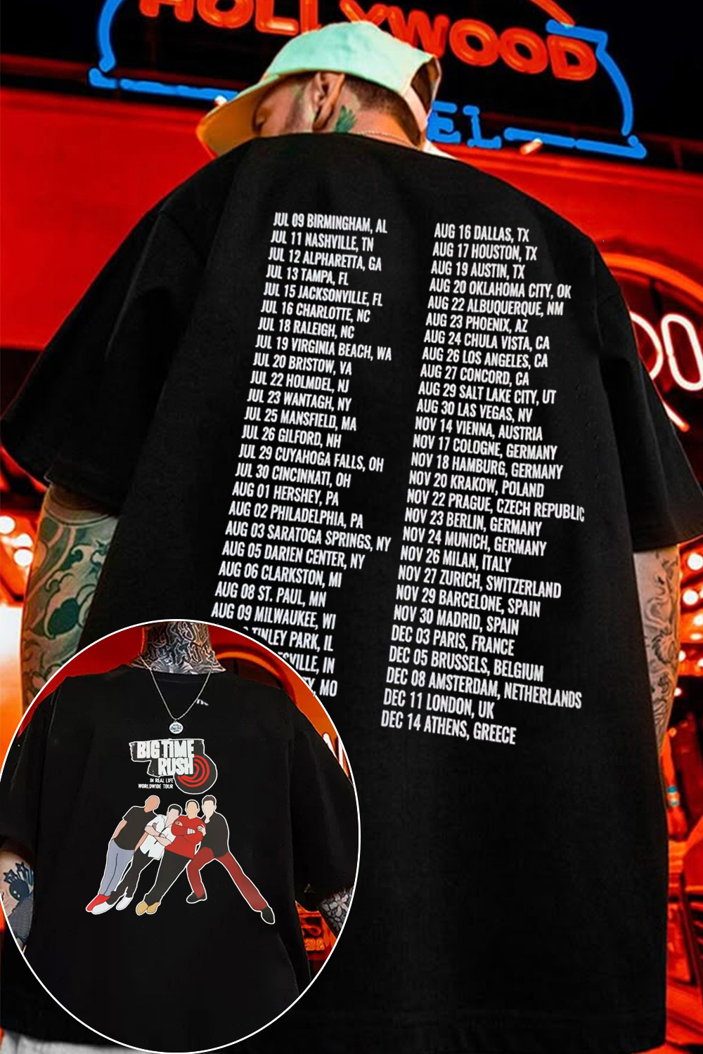 Big Time Rush 2025 TEE