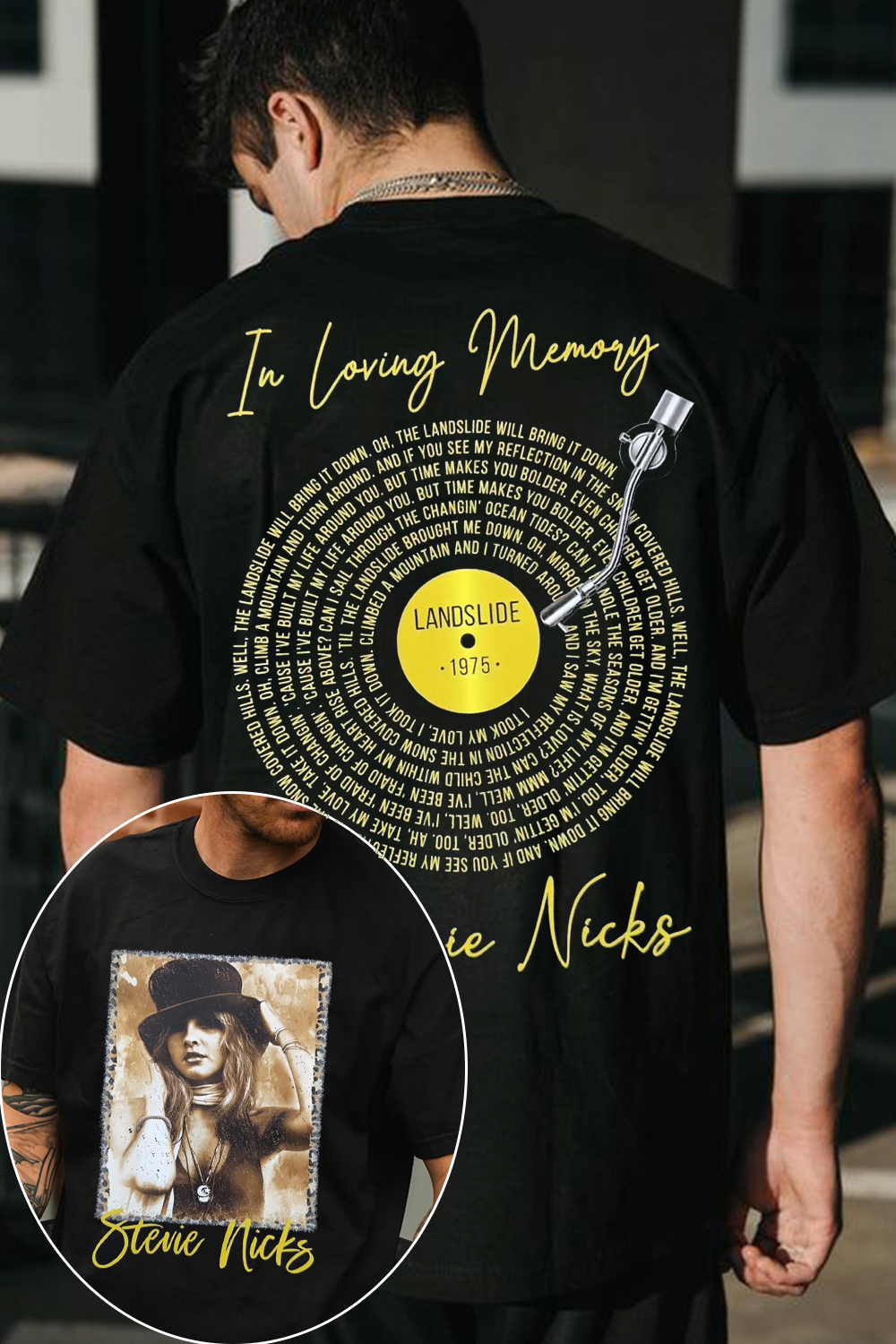 Cherish Stevie Nicks Music Shirt