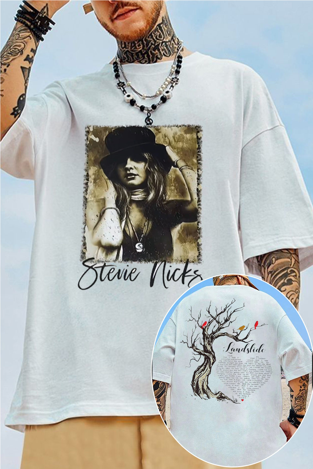 Stevie Nicks lyrics printed Shirt