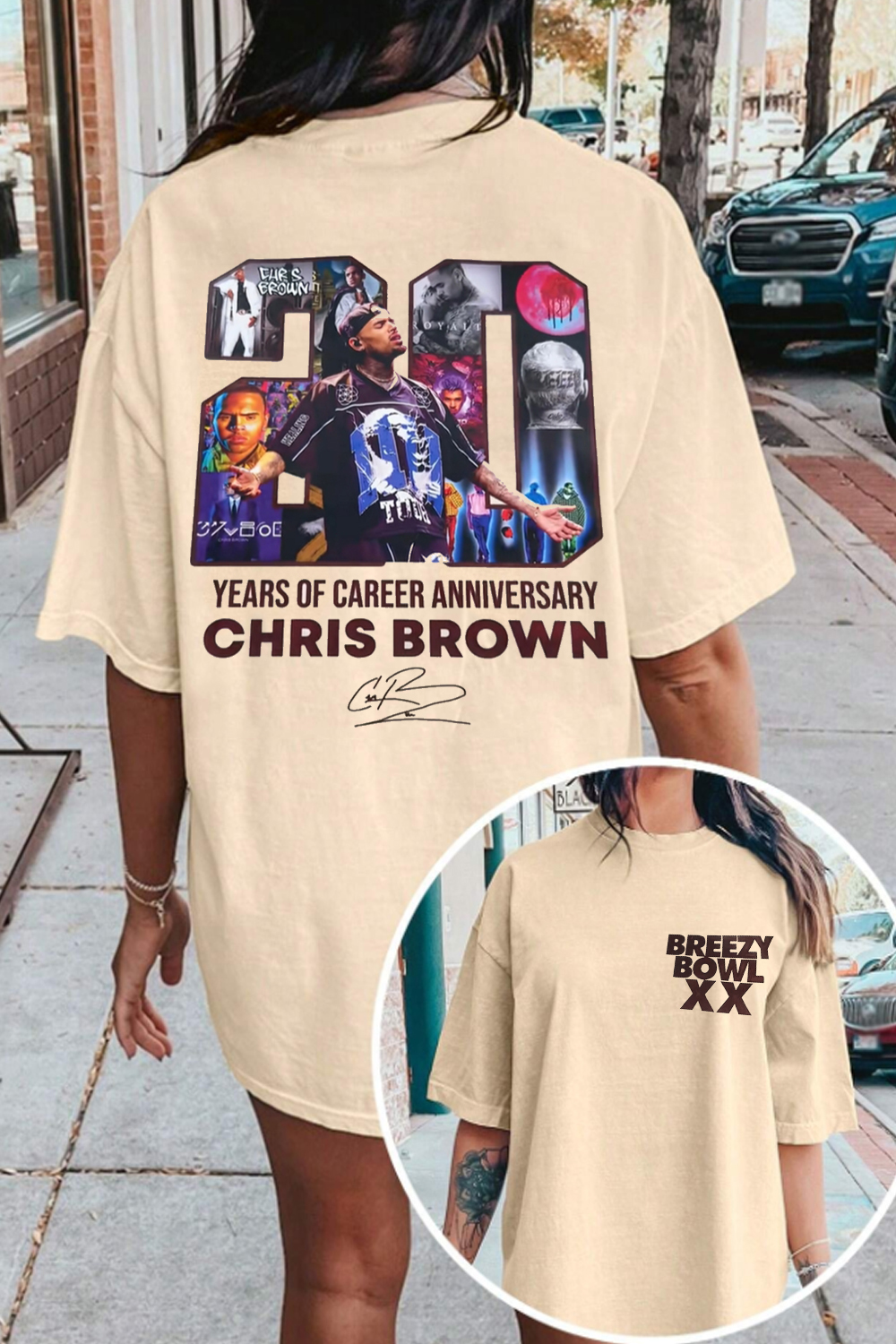chrisbrown 2025 tour t-shirt