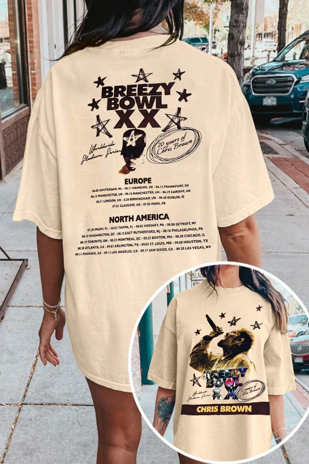 BREEZY Fan Tour T-shirt