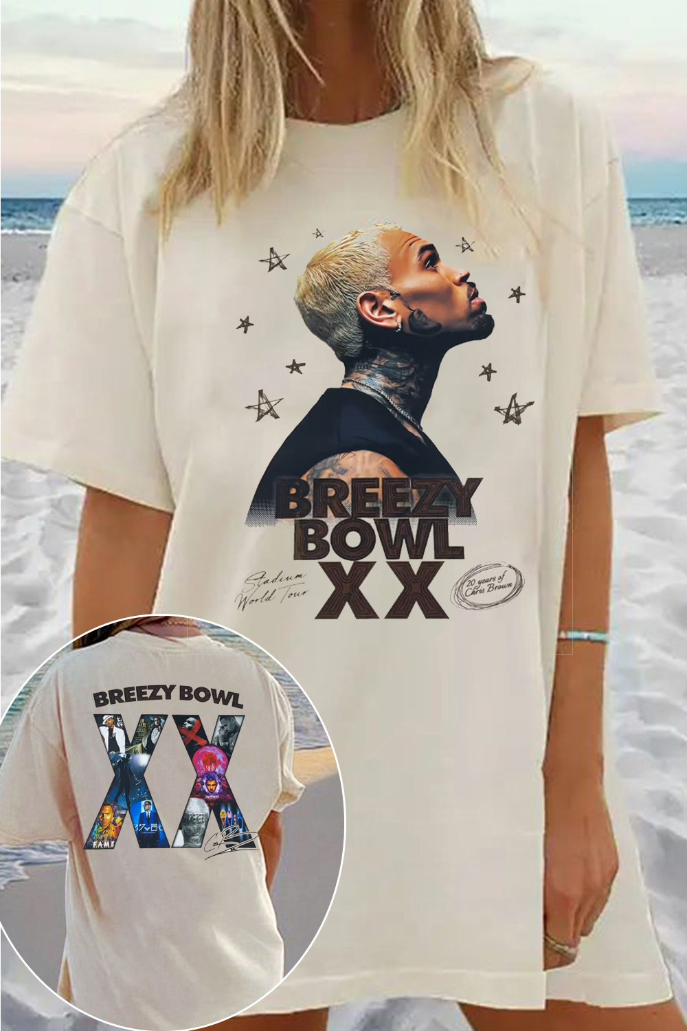 2 Sided CB Graphic Shirt For men