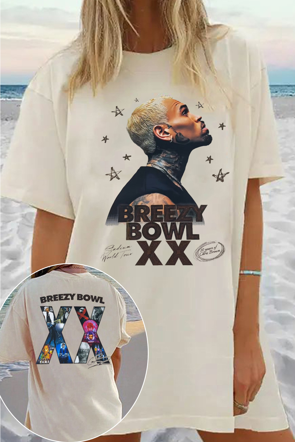 2 Sided CB Graphic Shirt For men