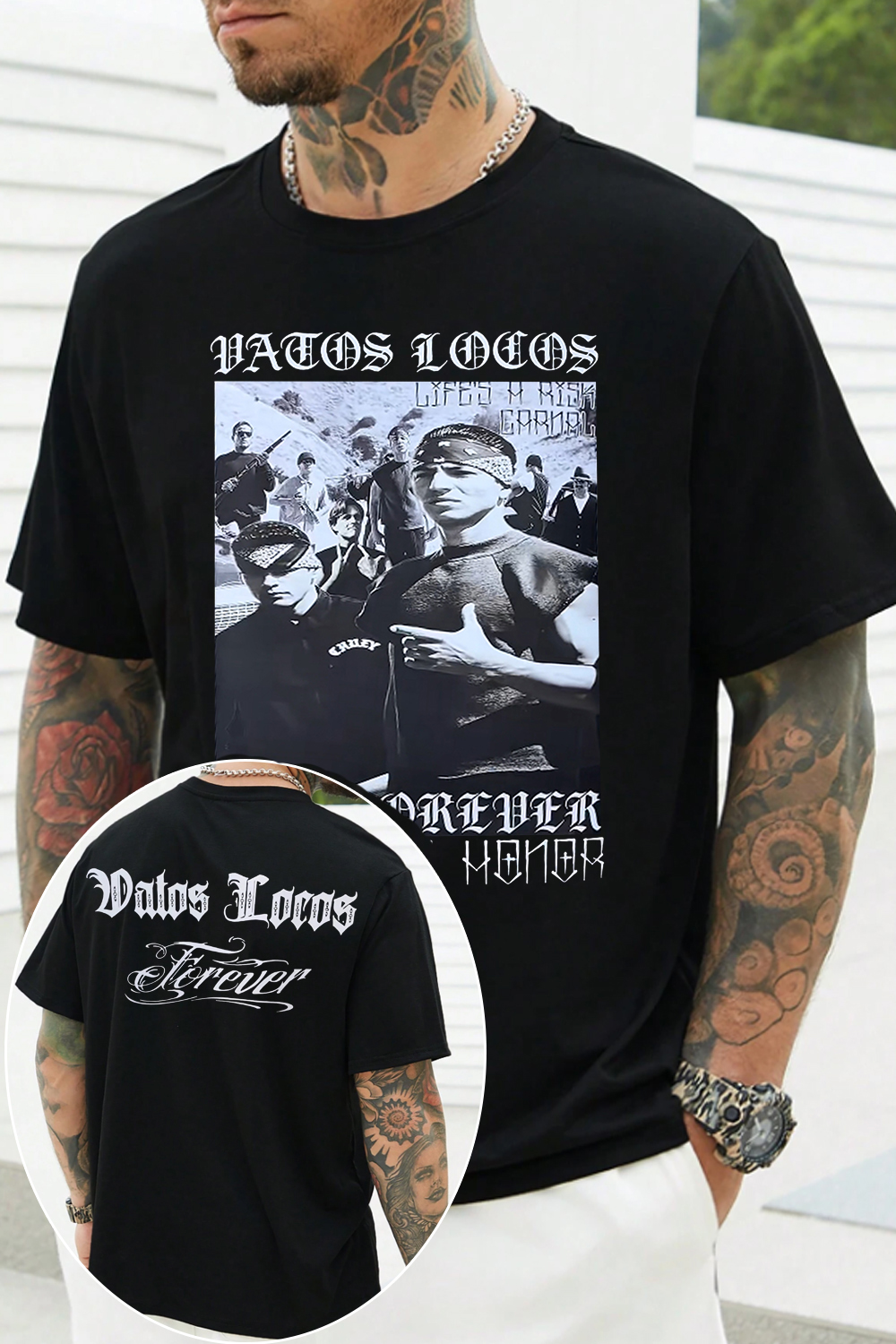 Crazy Watt 2-sided printed T-shirt