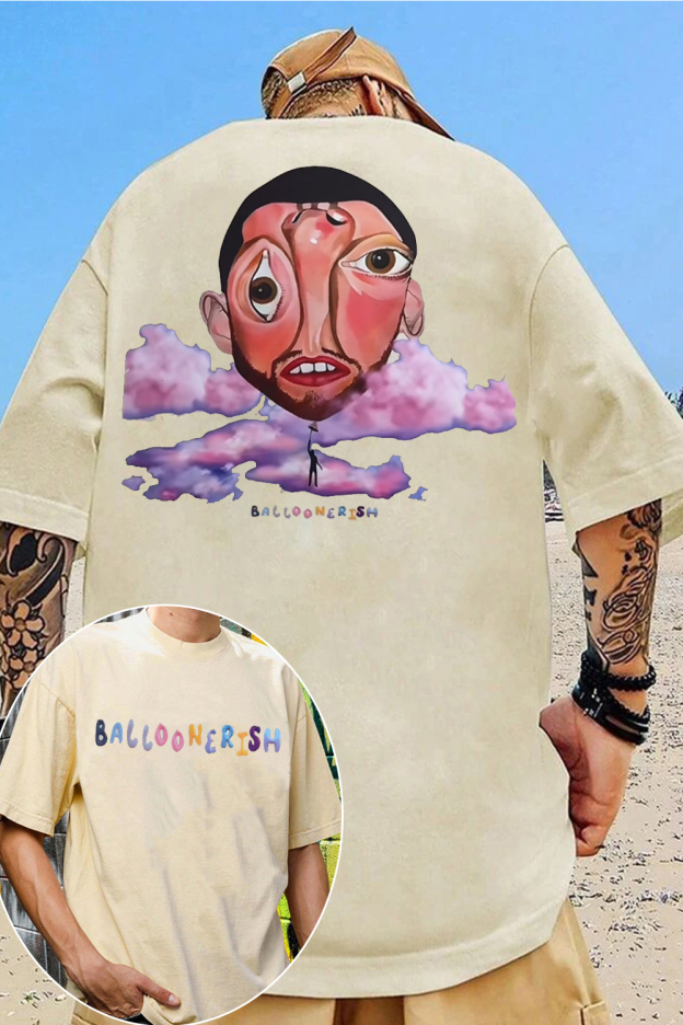 macmiller double-sided printing t-shirt
