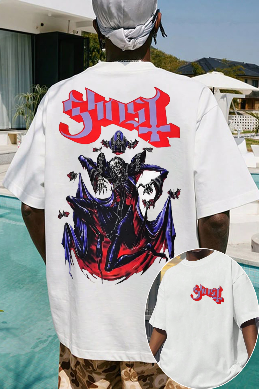 Ghost fans tee