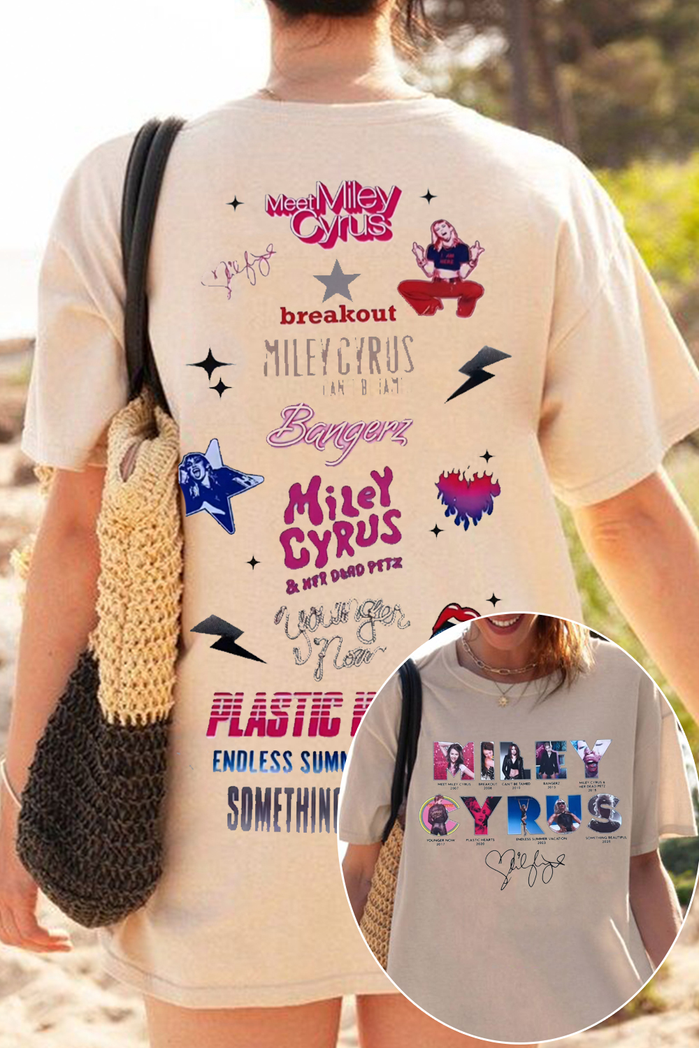 Miley Cyrus album shirt