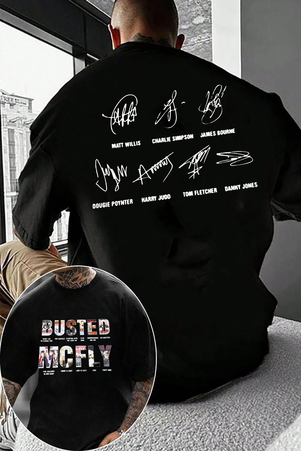 Busted & McFly MEN Tee