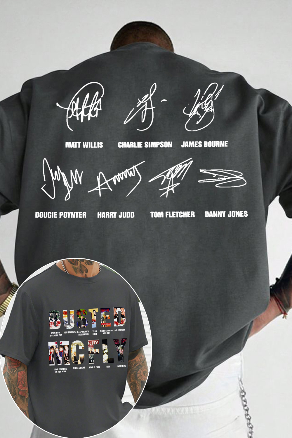 Busted & McFly MEN Tee
