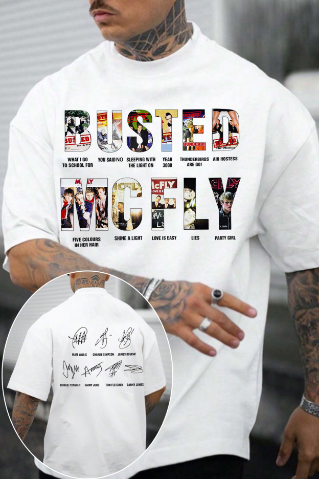 Busted & McFly MEN Tee