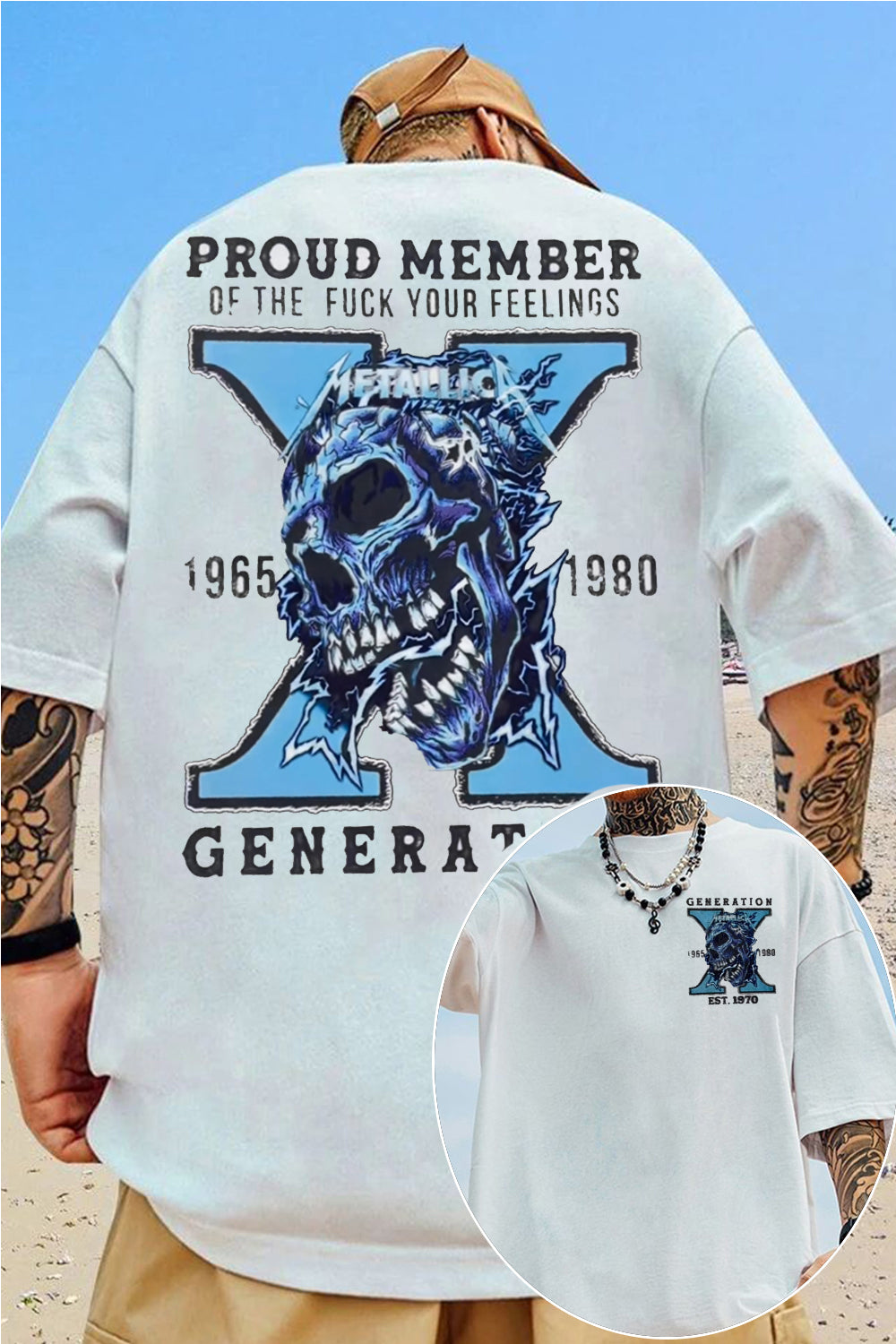 Metallica x GenX shirt