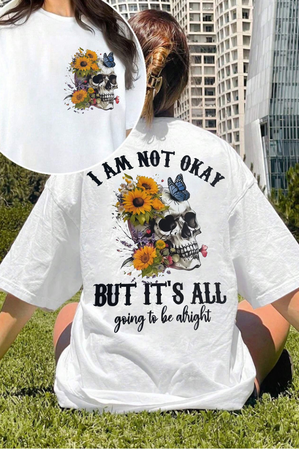 Jelly Roll 2-sided printed short-sleeved T-shirt