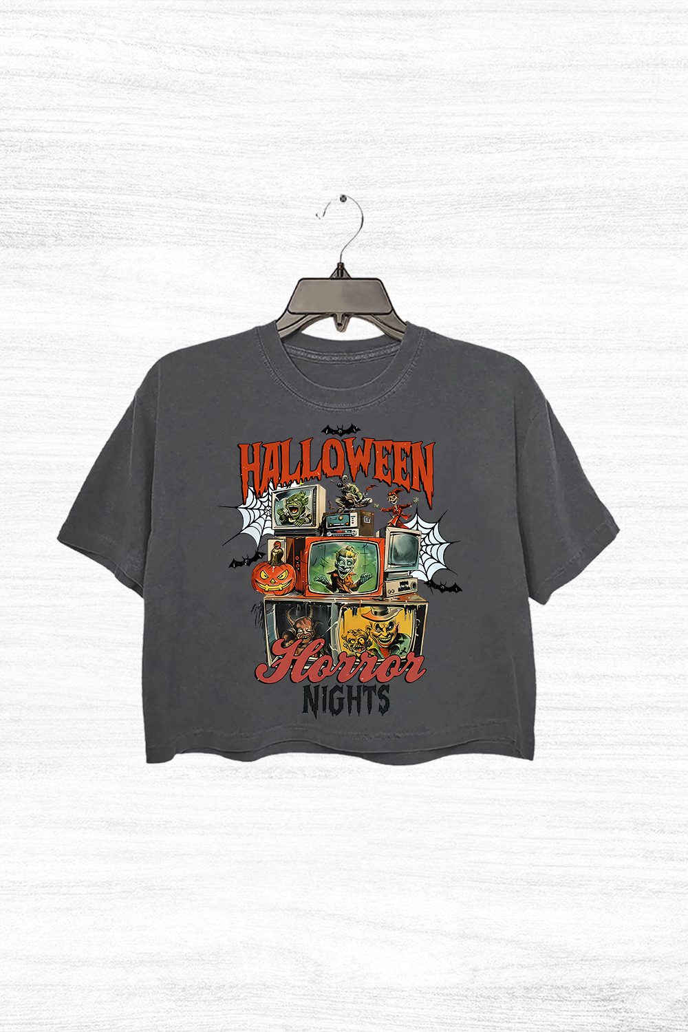 Halloween Horror Nights Crop Top  For Women