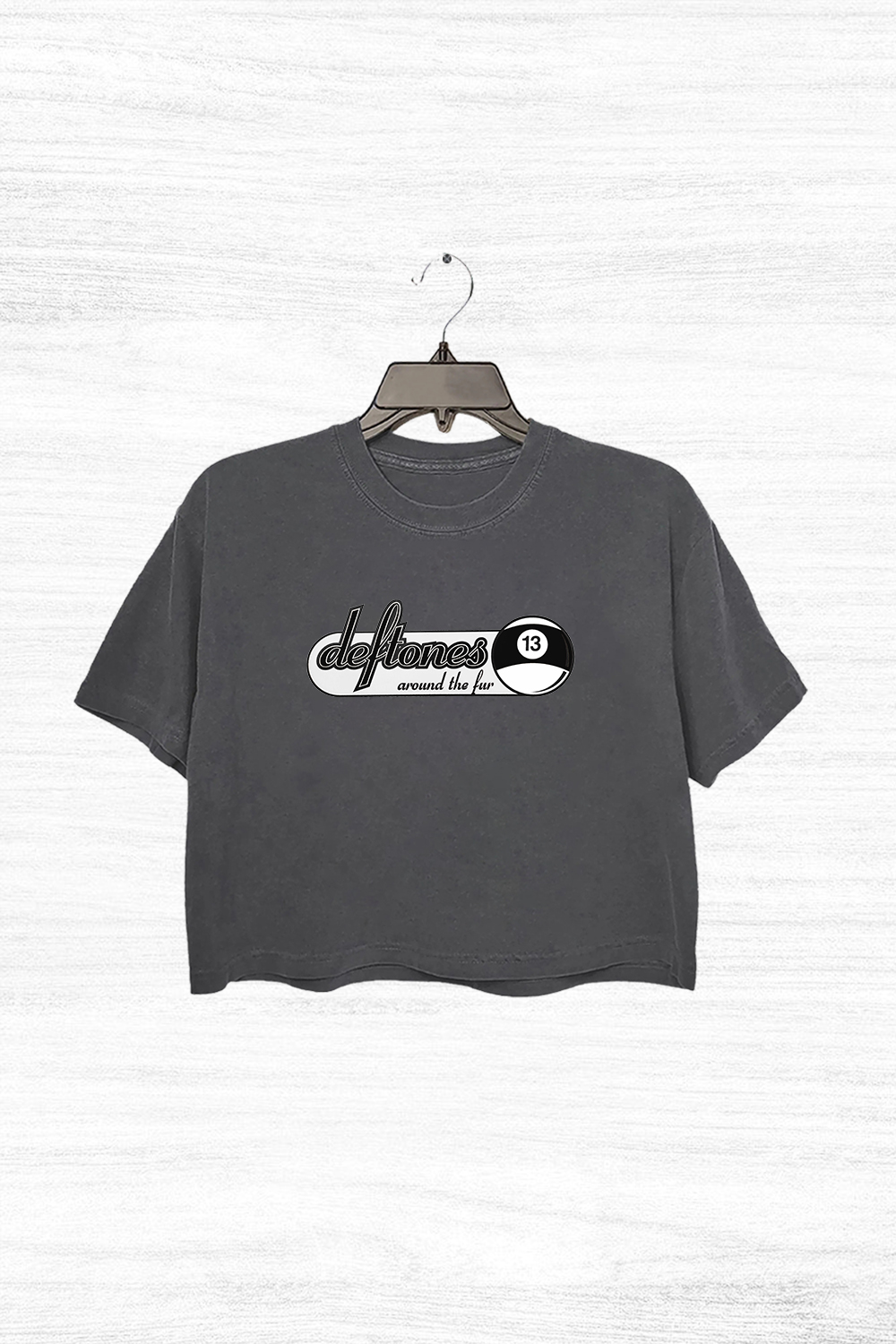 Y2K 8ball band Crop Top For Women
