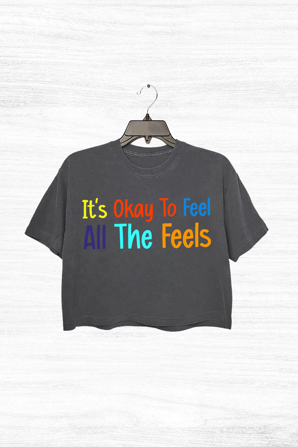 Mental Health Suicide Prevention  Crop Top For Women 