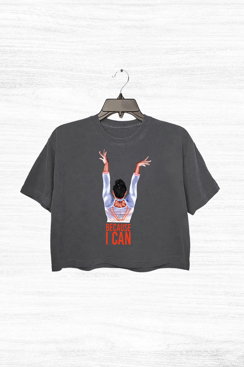 Simone Biles Because I Can Olympics Crop Top For Women
