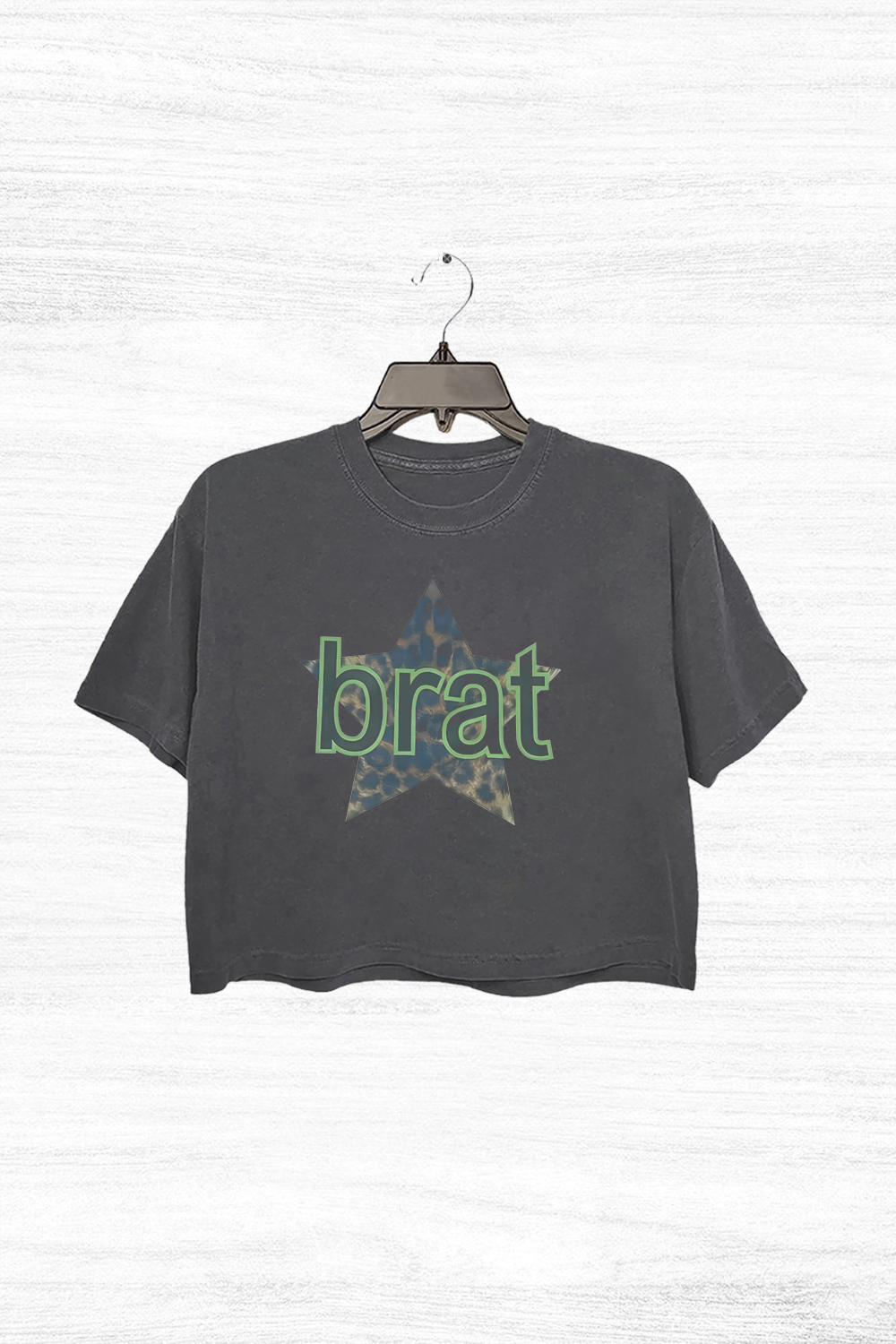 Brat Star Crop Top For Women