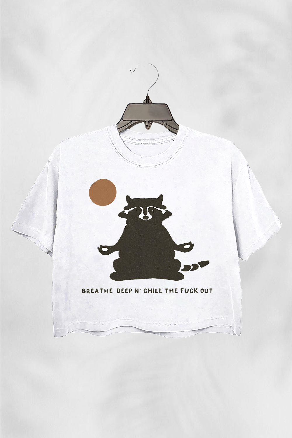 Mornin’ Mantras  Crop Top For Women