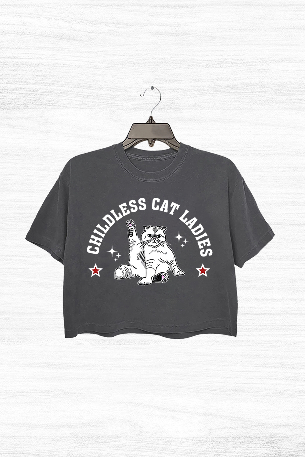 Childless Cat  Crop Top For Women