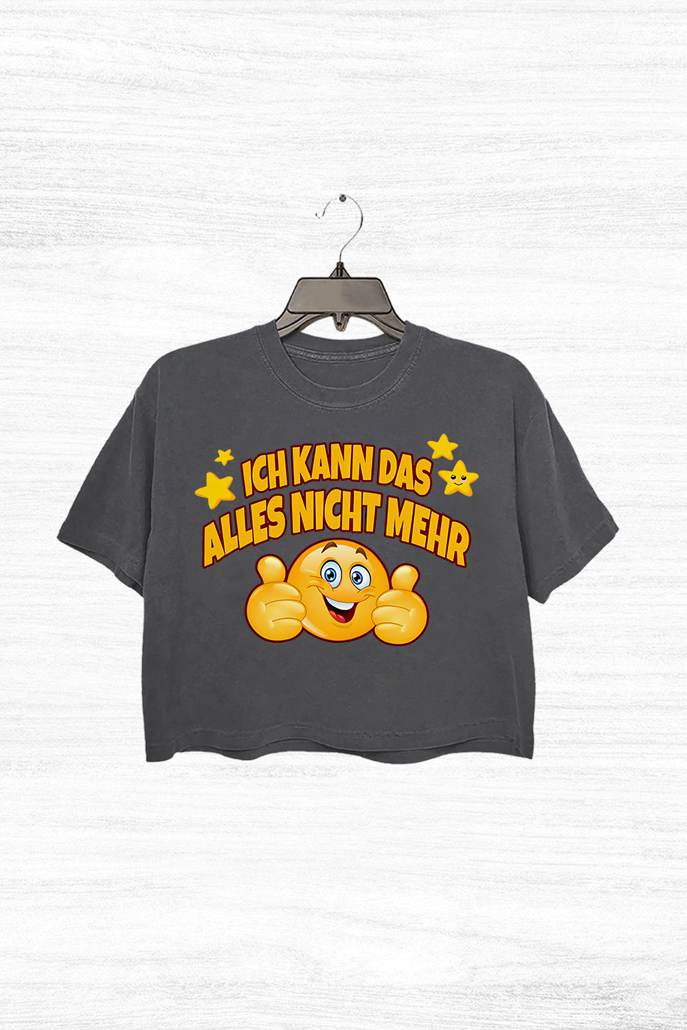 ICH KANN DAS ALLES NICHT MEHR Crop Top For Women