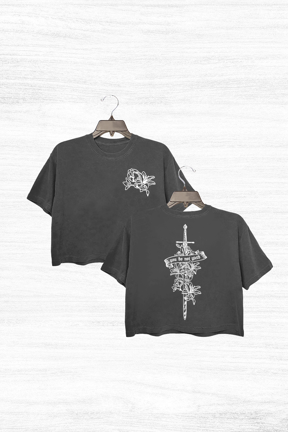 You Do Not Yield TOG Inspired Crop Top  For Women