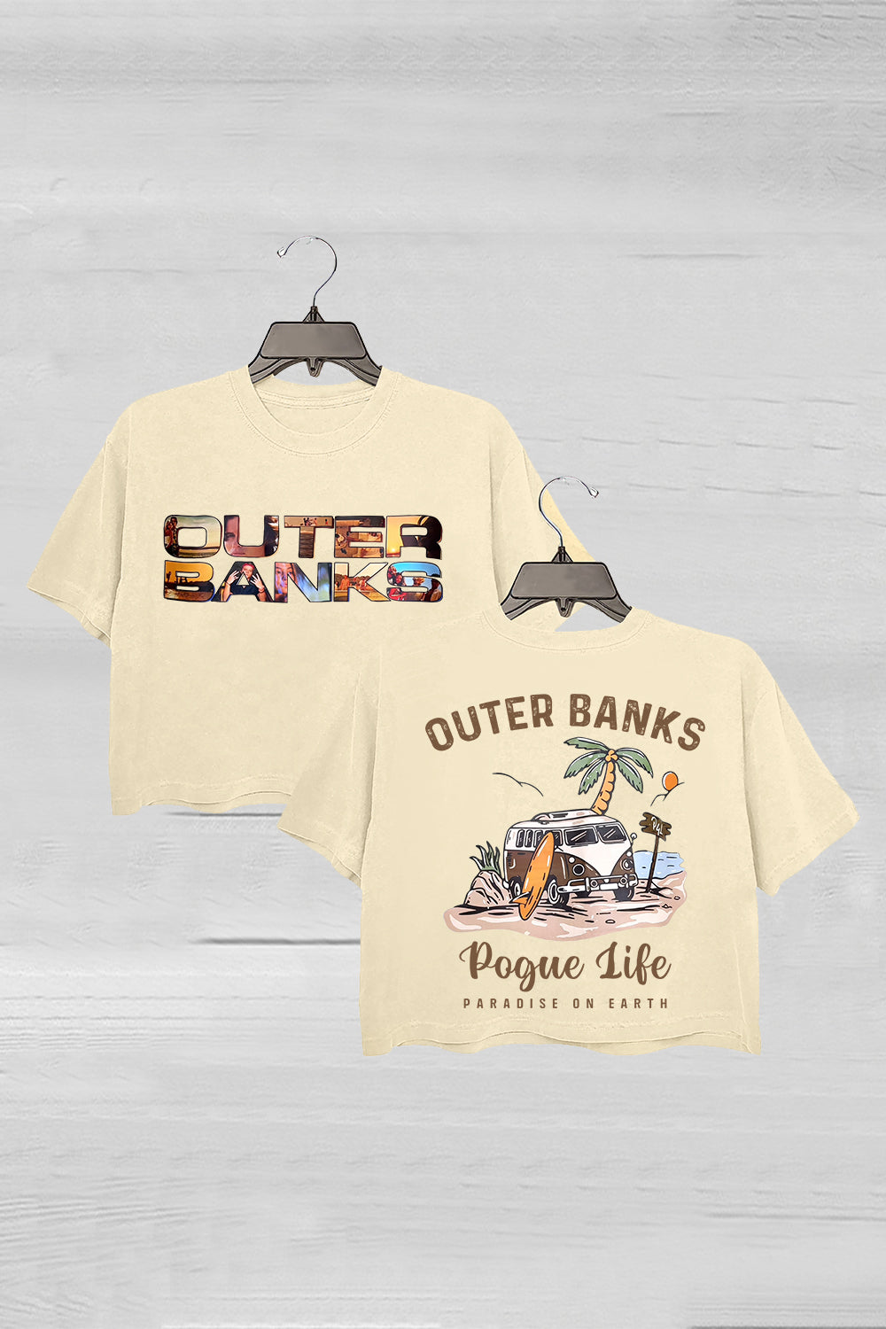 Outer Banks Rogue Life Crop Tee For Women